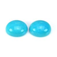 5.29 Ct.Tw.Total Carat Weight Cabochon Turquoise Pair from United States Video