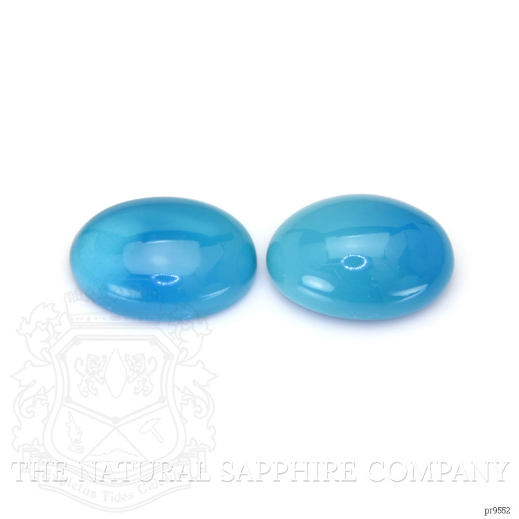 11.88 Ct.Tw. Cabochon Turquoise Pair from United States