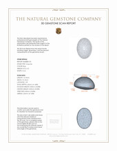 11.88&nbsp;Ct.Tw.Total Carat Weight Cabochon Turquoise Pair from United States 3 D Scan Report