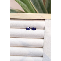 2.03&nbsp;Ct.Tw.Total Carat Weight Blue Sapphire Pair from Ceylon (Sri Lanka) Life Style