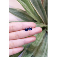 2.03&nbsp;Ct.Tw.Total Carat Weight Blue Sapphire Pair from Ceylon (Sri Lanka) Life Style