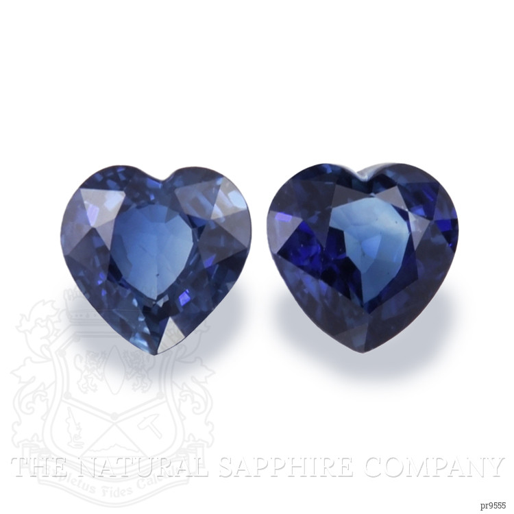 3.19 Ct.Tw. Blue Sapphire Pair from Ceylon (Sri Lanka)
