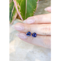 3.19&nbsp;Ct.Tw.Total Carat Weight Blue Sapphire Pair from Ceylon (Sri Lanka) Life Style