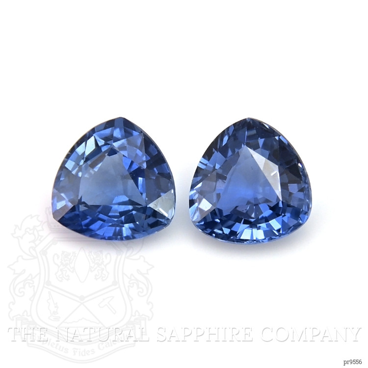 1.06 Ct.Tw. Blue Sapphire Pair from Ceylon (Sri Lanka)