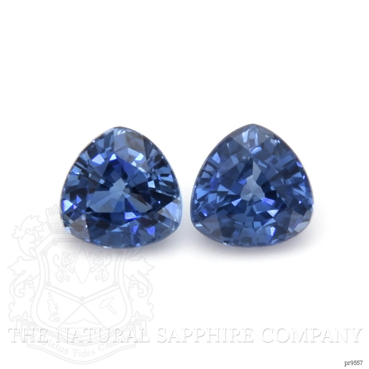 1.22 Ct.Tw. Blue Sapphire Pair from Ceylon (Sri Lanka)
