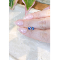 1.22&nbsp;Ct.Tw.Total Carat Weight Blue Sapphire Pair from Ceylon (Sri Lanka) Life Style