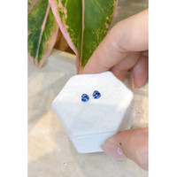 1.22&nbsp;Ct.Tw.Total Carat Weight Blue Sapphire Pair from Ceylon (Sri Lanka) Life Style