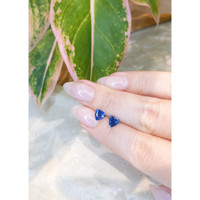 1.67&nbsp;Ct.Tw.Total Carat Weight Blue Sapphire Pair from Ceylon (Sri Lanka) Life Style