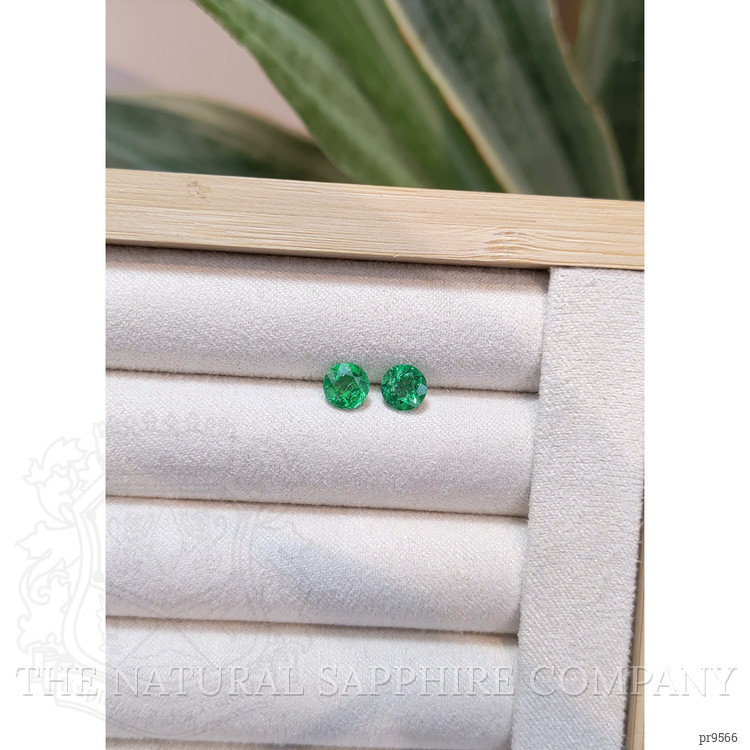 1.31 Ct.Tw. Emerald Pair from Zambia