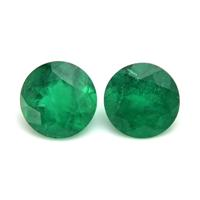 1.62 Ct.Tw.Total Carat Weight Emerald Pair from Zambia Video