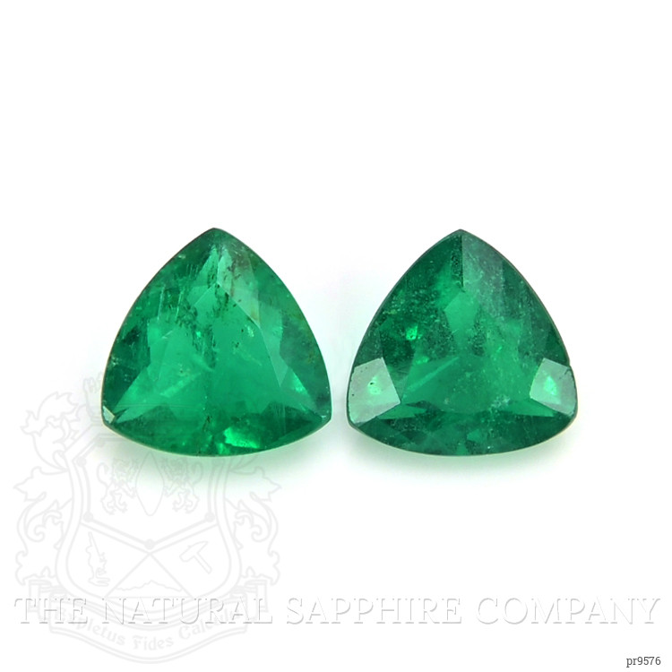 1.56 Ct.Tw. Emerald Pair from Zambia