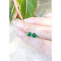 1.56&nbsp;Ct.Tw.Total Carat Weight Emerald Pair from Zambia Life Style