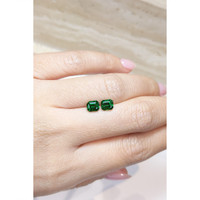 1.89&nbsp;Ct.Tw.Total Carat Weight Tsavorite Garnet Pair from Tanzania Life Style