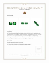 1.72 Ct.Tw.Total Carat Weight Tsavorite Garnet Pair from Tanzania Appraisal