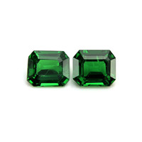 1.95 Ct.Tw.Total Carat Weight Tsavorite Garnet Pair from Tanzania Video