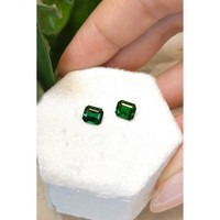 1.95&nbsp;Ct.Tw.Total Carat Weight Tsavorite Garnet Pair from Tanzania Life Style