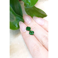 2.16&nbsp;Ct.Tw.Total Carat Weight Tsavorite Garnet Pair from Tanzania Life Style