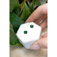 2.16 Ct.Tw.Total Carat Weight Tsavorite Garnet Pair from Tanzania Life Style