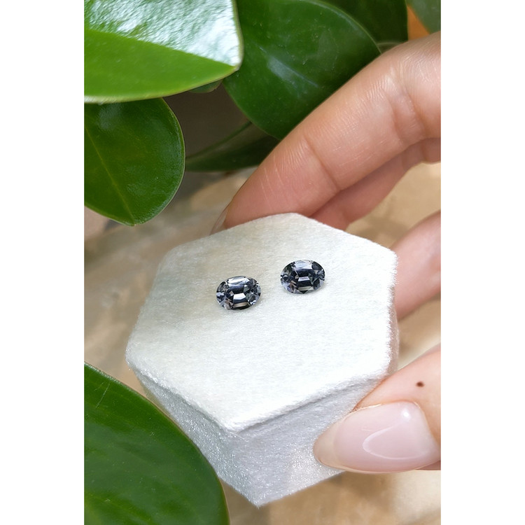 2.42 Ct.Tw. Spinel Pair from Tanzania