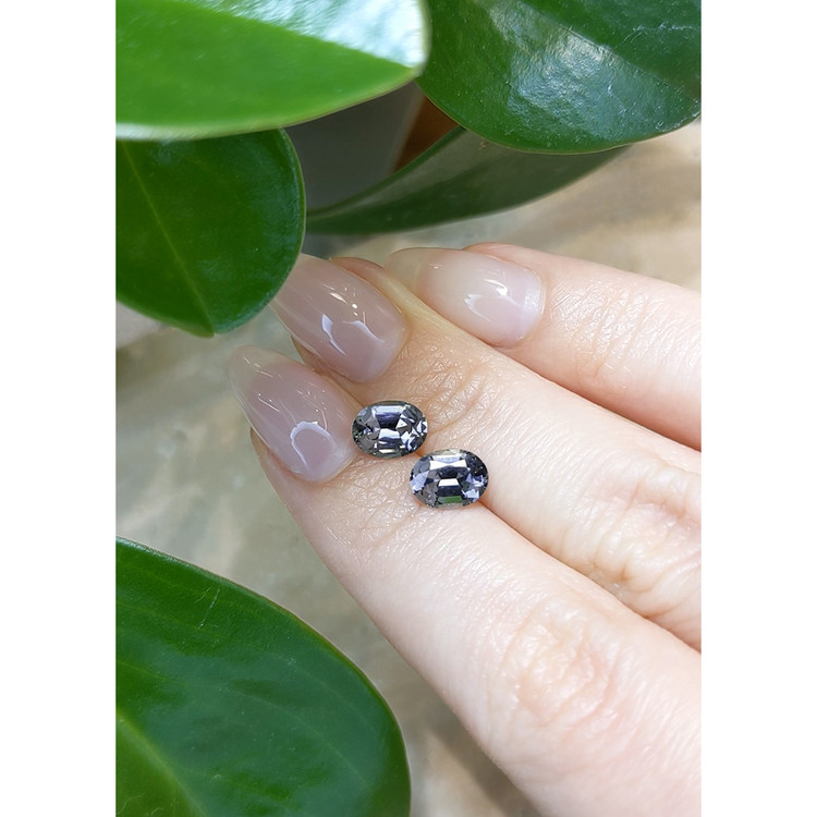 2.42 Ct.Tw. Spinel Pair from Tanzania