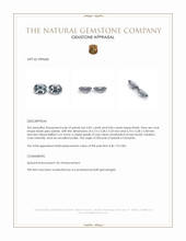 1.68 Ct.Tw.Total Carat Weight Spinel Pair from Tanzania Appraisal