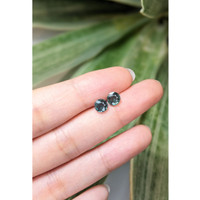 2.03&nbsp;Ct.Tw.Total Carat Weight Bluish Green Sapphire Pair from Australia Life Style