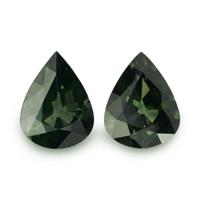 3.56&nbsp;Ct.Tw.Total Carat Weight Green Sapphire Pair from Madagascar Video
