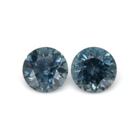 1.30 Ct.Tw.Total Carat Weight Sapphire Pair from Montana Video
