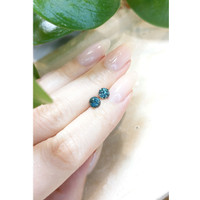 1.30 Ct.Tw.Total Carat Weight Sapphire Pair from Montana Life Style