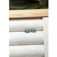 1.25 Ct.Tw.Total Carat Weight Sapphire Pair from Montana Life Style