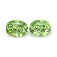 0.48 Ct.Tw.Total Carat Weight Demantoid Garnet Pair Video