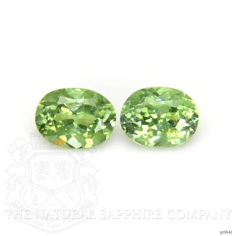 0.48 Ct.Tw. Demantoid Garnet Pair