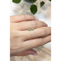 0.67 Ct.Tw.Total Carat Weight Demantoid Garnet Pair from Namibia Life Style