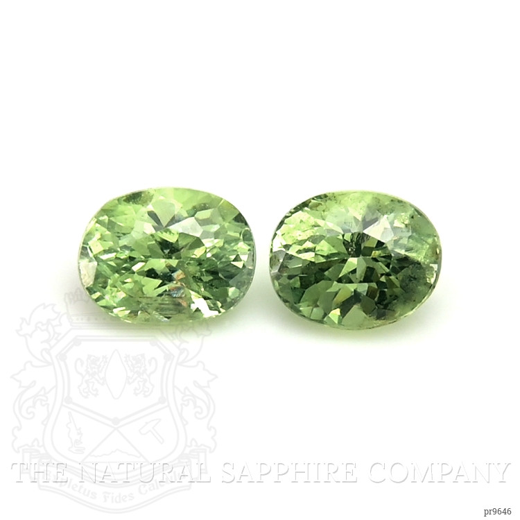 0.83 Ct.Tw. Demantoid Garnet Pair from Namibia