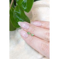 0.83 Ct.Tw.Total Carat Weight Demantoid Garnet Pair from Namibia Life Style