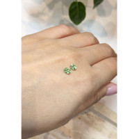 0.94 Ct.Tw.Total Carat Weight Demantoid Garnet Pair from Namibia Life Style