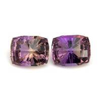 18.04 Ct.Tw.Total Carat Weight Ametrine Pair from Brazil Video