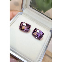 18.04 Ct.Tw.Total Carat Weight Ametrine Pair from Brazil Life Style