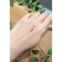 0.31 Ct.Tw.Total Carat Weight Cabochon Coral Pair from Italy Life Style