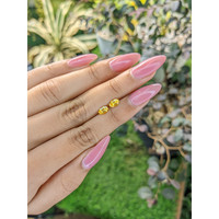 1.00&nbsp;Ct.Tw.Total Carat Weight Yellow Sapphire Pair from Ceylon (Sri Lanka) Life Style