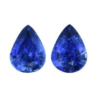 2.69&nbsp;Ct.Tw.Total Carat Weight Blue Sapphire Pair from Ceylon (Sri Lanka) Video
