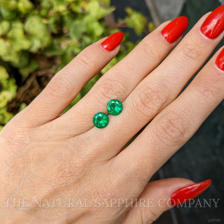 1.96 Ct.Tw. Emerald Pair from Afghanistan