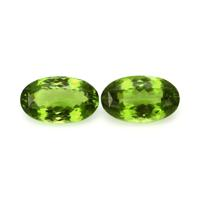 21.27&nbsp;Ct.Tw.Total Carat Weight Peridot Pair from Ceylon (Sri Lanka) Video
