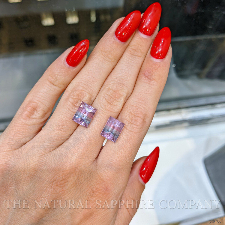 9.40 Ct.Tw. Tourmaline Pair from Ceylon (Sri Lanka)