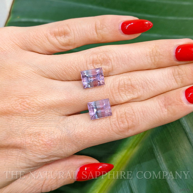 9.40 Ct.Tw. Tourmaline Pair from Ceylon (Sri Lanka)