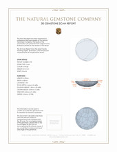 0.93&nbsp;Ct.Tw.Total Carat Weight Cabochon Coral Pair from Italy 3 D Scan Report