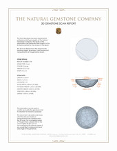 0.91&nbsp;Ct.Tw.Total Carat Weight Cabochon Coral Pair from Italy 3 D Scan Report