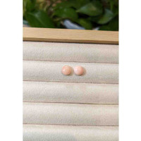 2.78&nbsp;Ct.Tw.Total Carat Weight Cabochon Coral Pair from Italy Life Style