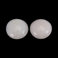 0.84&nbsp;Ct.Tw.Total Carat Weight Cabochon Coral Pair from Italy Video