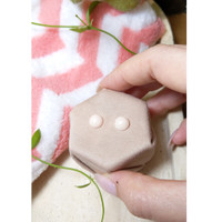 3.62&nbsp;Ct.Tw.Total Carat Weight Cabochon Coral Pair from Italy Life Style